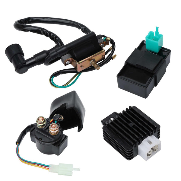 5 Pin CDI Box Ignition Coil Solenoid Relay Voltage Regulator